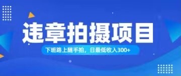 （11698期）随手拍也能赚钱？对的日入300+-东哥聊项目